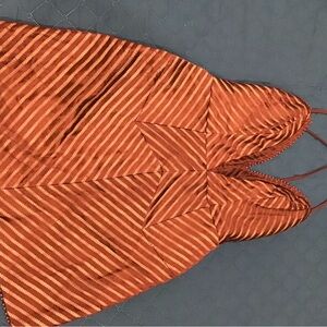 NBD Striped Orange Dress